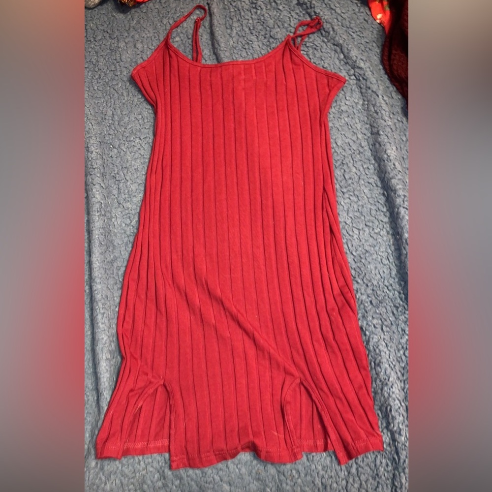 Red Shein Dress Size Small